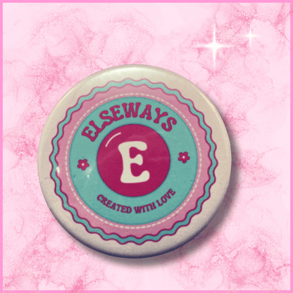 Voorkant van een ronde zakelijke fotomagneet (59mm) met een logo