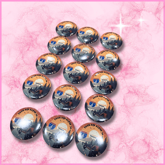 Meerdere buttons van één foto - klassieke buttons (59 mm)