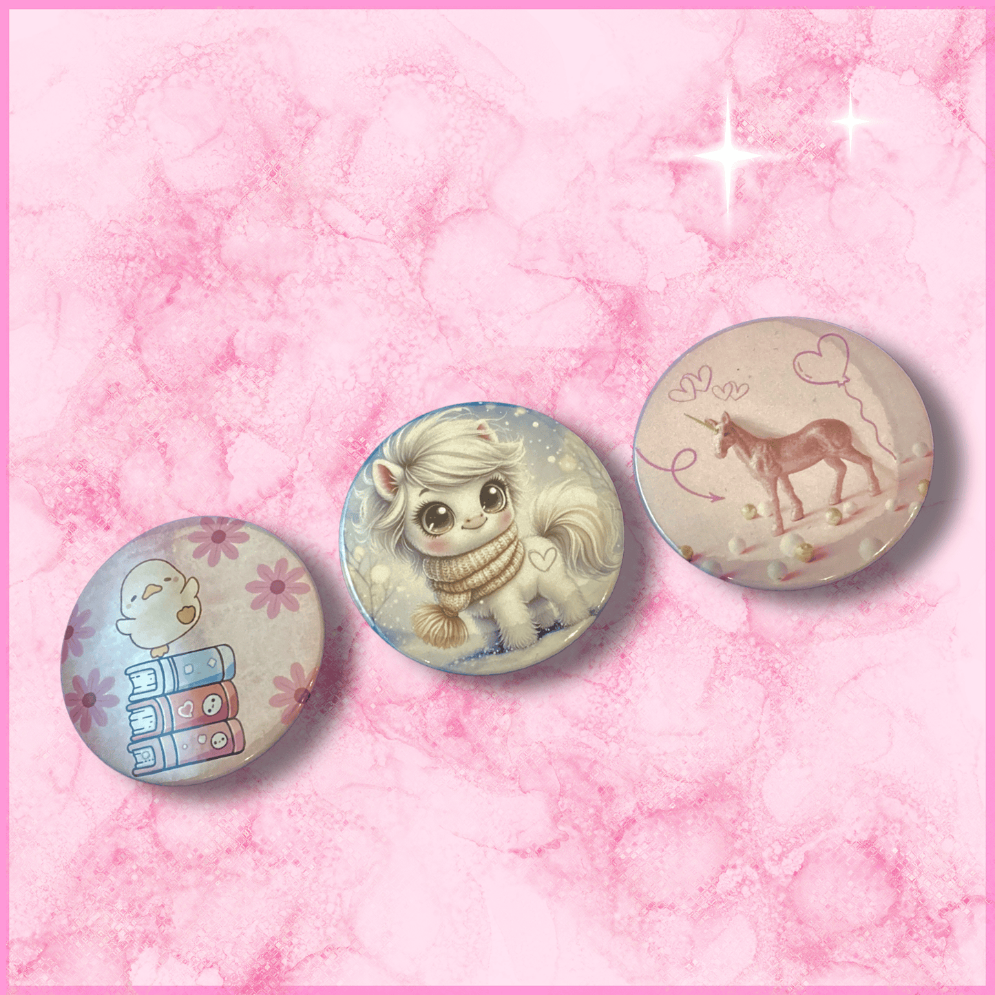 Kleine setjes voor je favoriete momenten - klassieke buttons (59 mm)