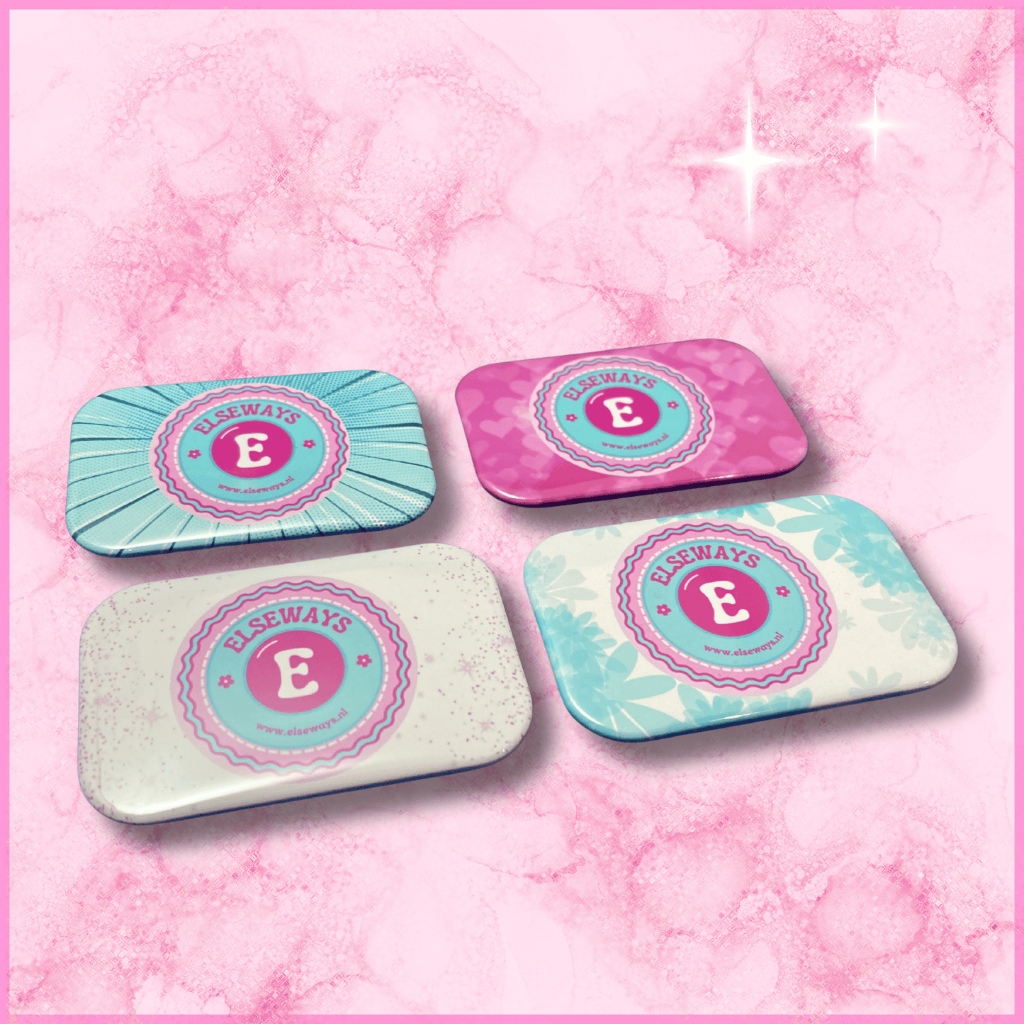 Kleine setjes voor je favoriete momenten - rechthoekige buttons (68x44 mm)
